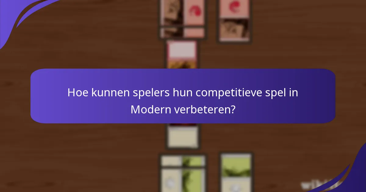 Welke deckarchetypes zijn populair in het Modern-formaat?