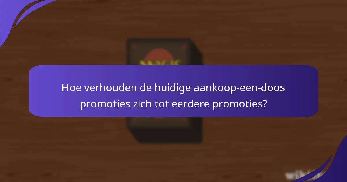 Welke exclusieve kaarten zijn inbegrepen in de aankoop-een-doos promoties?